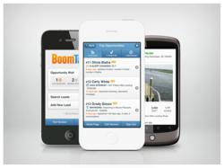 The mobile version of BoomTown's Opportunity Wall